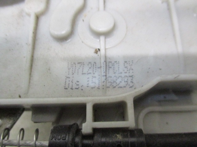 CENTRALNA KLJUCAVNICA ZADJIH LEVIH VRAT OEM N. 51798293 ORIGINAL REZERVNI DEL FIAT BRAVO 198 (02/2007 - 2010) DIESEL LETNIK 2009