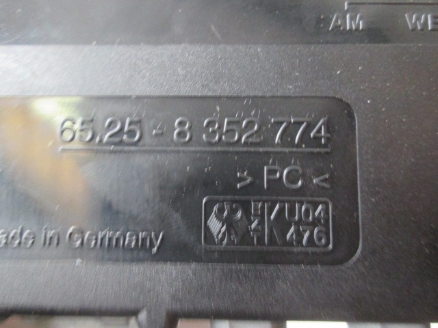 OJACEVALEC / ANTENA OEM N. 8352774 ORIGINAL REZERVNI DEL BMW SERIE 5 E39 BER/SW (1995 - 08/2000) DIESEL LETNIK 1998