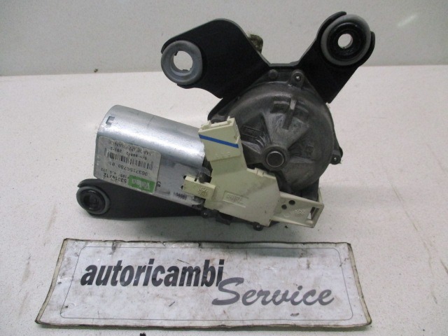 MOTORCEK ZADNJEGA BRISALCA OEM N. 9637158780 ORIGINAL REZERVNI DEL CITROEN C3 / PLURIEL MK1 (2002 - 09/2005) DIESEL LETNIK 2002