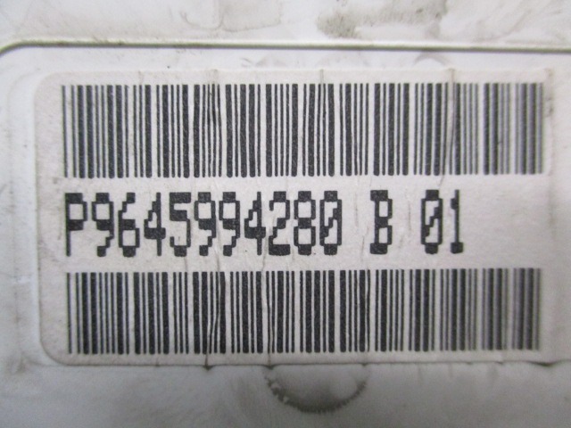 KILOMETER STEVEC OEM N. 9645994280 ORIGINAL REZERVNI DEL CITROEN C3 / PLURIEL MK1 (2002 - 09/2005) DIESEL LETNIK 2002