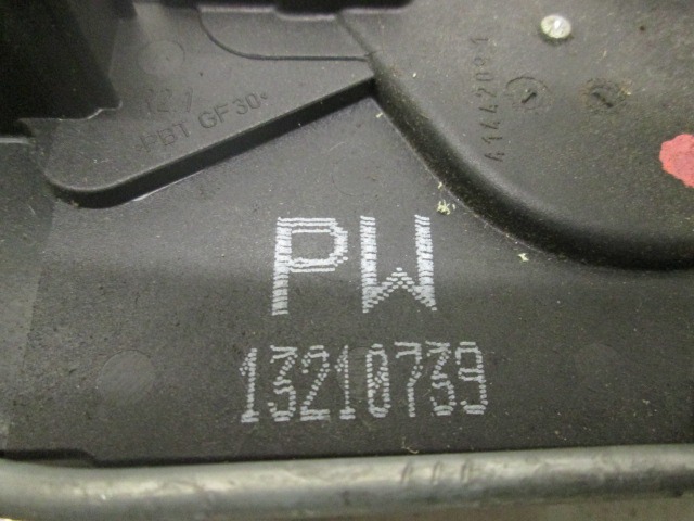 CENTRALNO ZAKLEPANJE ZADNJIH DESNIH VRAT OEM N. 13210739 ORIGINAL REZERVNI DEL OPEL ASTRA H A04 L48,L08,L35,L67 5P/3P/SW (2004 - 2007) DIESEL LETNIK 2006