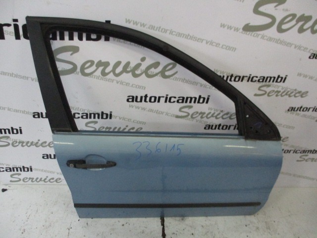 SPREDNJA DESNA VRATA SOVOZNIK OEM N. 46538396 ORIGINAL REZERVNI DEL FIAT MAREA 185 R BER/SW (03/1999 - 2003) DIESEL LETNIK 1999