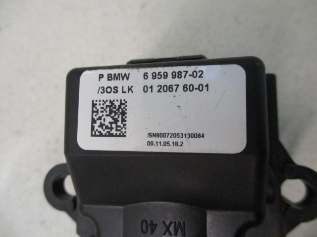 OBVOLANSKO STIKALO OEM N. 6959986-02 ORIGINAL REZERVNI DEL BMW SERIE 7 E65/E66/E67/E68 LCI R (2005 - 2008) DIESEL LETNIK 2005