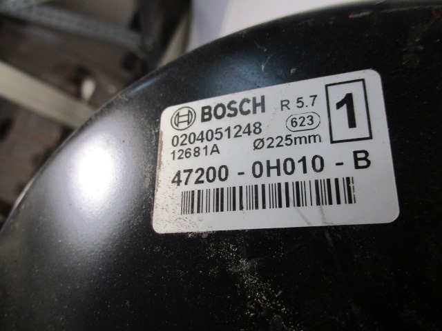 SERVO OJACEVALNIK ZAVOR S PUMPO OEM N. 47200-0H010-B ORIGINAL REZERVNI DEL TOYOTA AYGO B1 (2005 - 2009) BENZINA LETNIK 2008