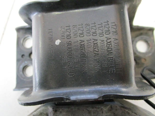 NOSILCI MOTORJA/DRUGO OEM N. 8200140431 ORIGINAL REZERVNI DEL RENAULT CLIO BR0//1 CR0/1 KR0/1 MK3 (2005 - 05/2009) DIESEL LETNIK 2007