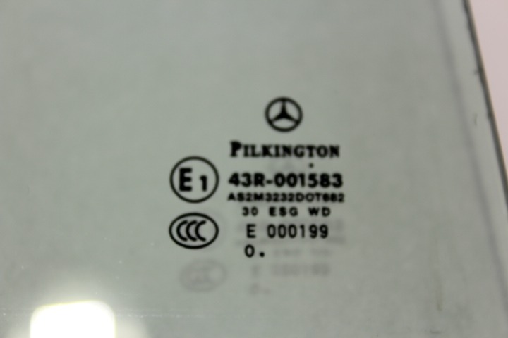 STEKLO ZADNJIH DESNIH VRAT OEM N. 1697350210 ORIGINAL REZERVNI DEL MERCEDES CLASSE A W169 5P C169 3P R (05/2008 - 2012) DIESEL LETNIK 2011