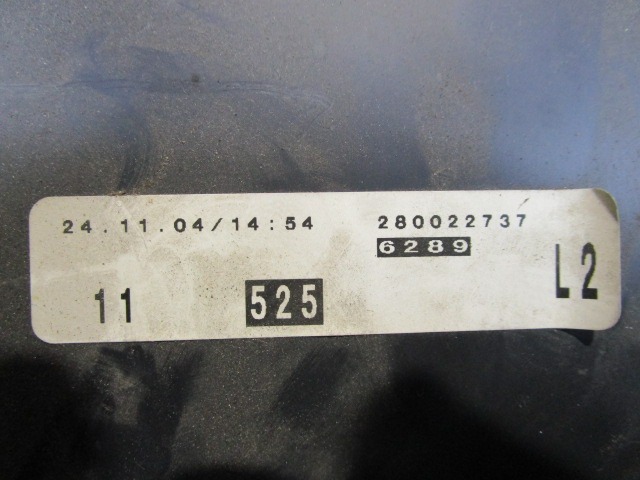 PREDAL ZA DOKUMENTE OEM N. 280022737 ORIGINAL REZERVNI DEL OPEL ASTRA H A04 L48,L08,L35,L67 5P/3P/SW (2004 - 2007) DIESEL LETNIK 2005