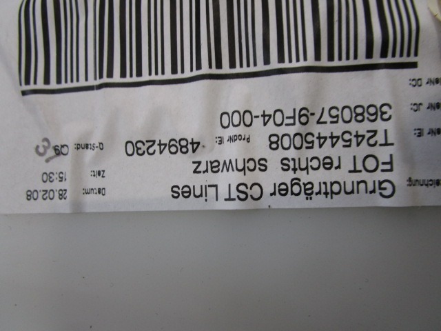 VRATNI PANEL OEM N. PNPDTMBCLASBW245BR5P ORIGINAL REZERVNI DEL MERCEDES CLASSE B W245 T245 5P (2005 - 2011) DIESEL LETNIK 2008