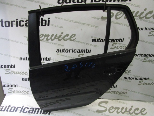 ZADNJA LEVA VRATA  OEM N. 1K6833301AA ORIGINAL REZERVNI DEL VOLKSWAGEN GOLF V 1K1 1K5 MK5 BER/SW (02/2004-11/2008) BENZINA LETNIK 2004