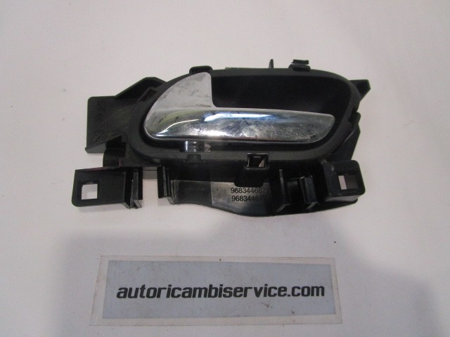 NOTRANJA KLJUKA  OEM N. 9683446877 ORIGINAL REZERVNI DEL PEUGEOT 3008 MK1 0U (2009 - 2016) DIESEL LETNIK 2011