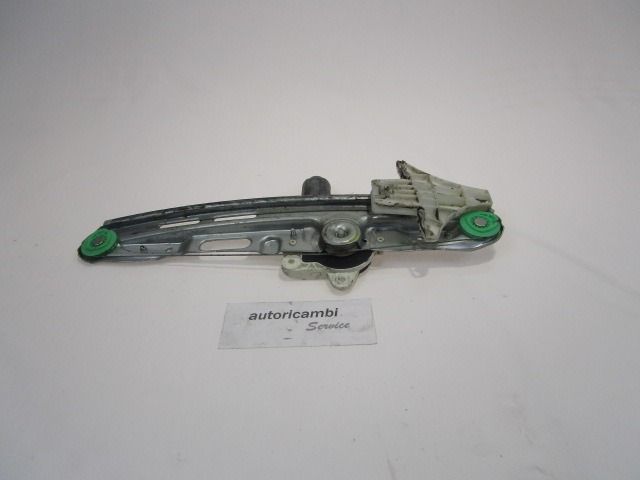 MEHANIZEM DVIGA ZADNJIH STEKEL  OEM N. 93171820 ORIGINAL REZERVNI DEL OPEL VECTRA C Z02 BER/SW (2002 - 2006) DIESEL LETNIK 2005