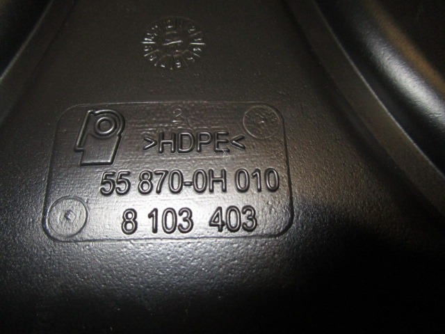 ARMATURNA PLOSCA OEM N. 55870-0H010 ORIGINAL REZERVNI DEL TOYOTA AYGO B1 (2005 - 2009) BENZINA LETNIK 2008