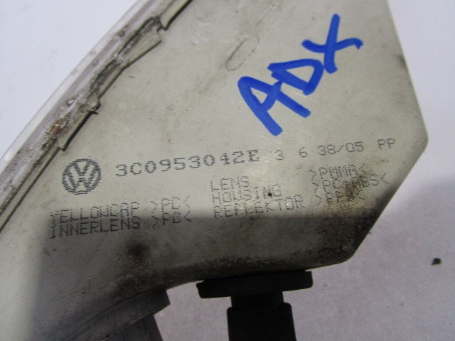 SPREDNJI INDIKATOR OEM N. 3C0953042E ORIGINAL REZERVNI DEL VOLKSWAGEN PASSAT B6 3C2 3C5 BER/SW (2005 - 09/2010)  DIESEL LETNIK 2005