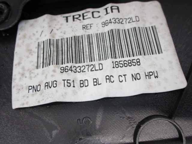 NOTRANJA OBLOGA SPREDNJIH VRAT OEM N. PNASTPG3073ABR5P ORIGINAL REZERVNI DEL PEUGEOT 307 3A/B/C/E/H BER/SW/CABRIO (2001 - 2009) DIESEL LETNIK 2002