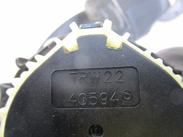 VARNOSTNI PAS OEM N. 618019000 ORIGINAL REZERVNI DEL RENAULT CLIO BB CB MK2 R / CLIO STORIA (05/2001 - 2012) DIESEL LETNIK 2007