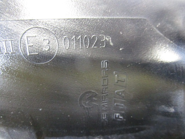 RS01886 SPECCHIETTO RETROVISORE ESTERNO SINISTRO MANUALE FIAT GRANDE PUNTO 1.4 B 70KW 6M 3P (2006) RICAMBIO USATO 