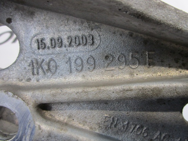 NOSILEC AMORTIZERJEV OEM N. 1K0199295F ORIGINAL REZERVNI DEL SEAT LEON 1P1 MK2 (2005 - 2012) BENZINA/GPL LETNIK 2010