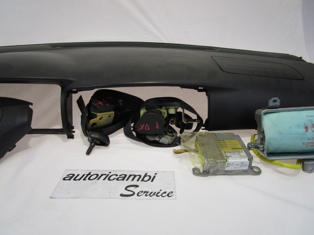 89170-02270 KIT AIRBAG COMPLETO TOYOTA COROLLA SW 1.4 B 71KW 5M 5P (2004) RICAMBIO USATO CON PRETENSIONATORI CINTURE DI SICUREZZA, CENTRALINA AIRBAG, AIRBAG VOLANTE GUIDATORE, AIRBAG PASSEGGERO, CRUSCOTTO SUPERIORE 210213-102 1401210 45130-02230