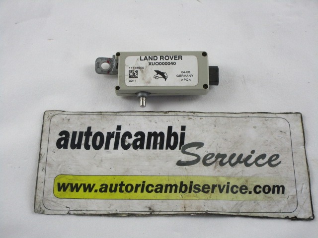 OJACEVALEC AVDIO/RADIO ENOTA  OEM N. XUO000040 ORIGINAL REZERVNI DEL LAND ROVER RANGE ROVER L322 MK3 (2005 - 2009) DIESEL LETNIK 2005