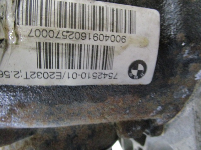 ZADNJI DIFERENCIAL OEM N. 33107542511 ORIGINAL REZERVNI DEL BMW SERIE 5 E60 E61 (2003 - 2010) DIESEL LETNIK 2005