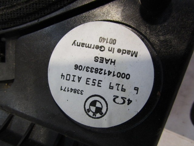 ZVOCNIKI OEM N. 65.13-6929100A ORIGINAL REZERVNI DEL BMW SERIE 5 E60 E61 (2003 - 2010) DIESEL LETNIK 2005