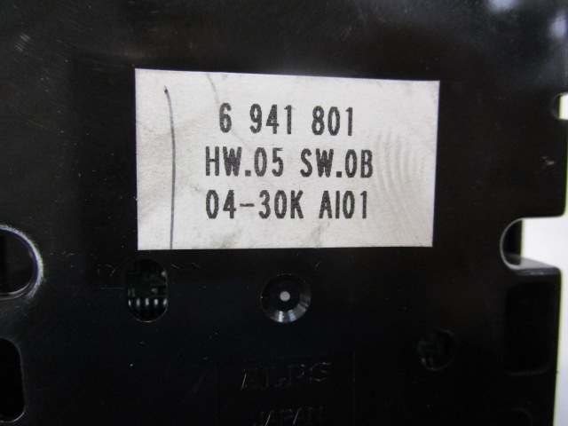 CENTRALNE PREZRACEVALNE SOBE  OEM N. 64226910734 ORIGINAL REZERVNI DEL BMW SERIE 5 E60 E61 (2003 - 2010) DIESEL LETNIK 2005