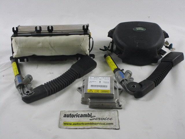 KIT AIRBAG KOMPLET OEM N. 16520 KIT AIRBAG COMPLETO ORIGINAL REZERVNI DEL LAND ROVER RANGE ROVER L322 MK3 (2005 - 2009) DIESEL LETNIK 2005