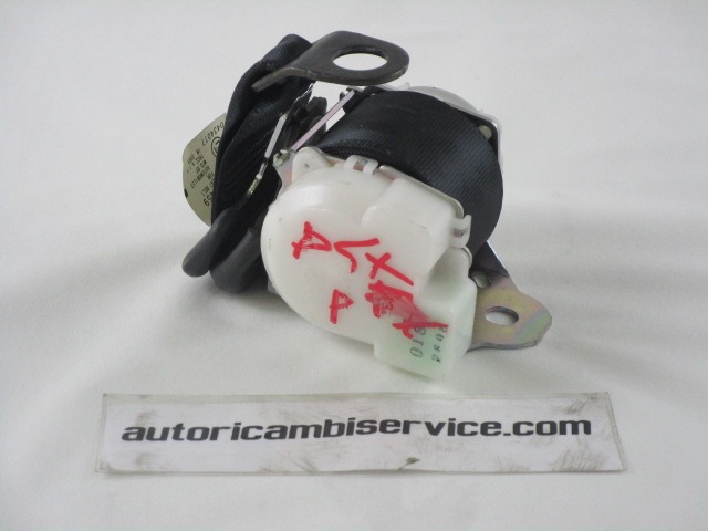 VARNOSTNI PAS OEM N. CINTURA ORIGINAL REZERVNI DEL TOYOTA AYGO B1 (2005 - 2009) BENZINA LETNIK 2008