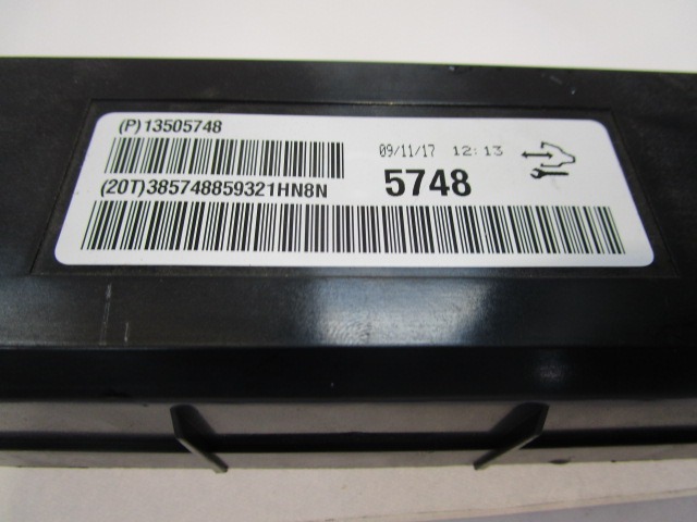 VAROVALKE/RELE' OEM N. 13505748 ORIGINAL REZERVNI DEL CHEVROLET CRUZE J300 J305 (2009 - 2019) DIESEL LETNIK 2010