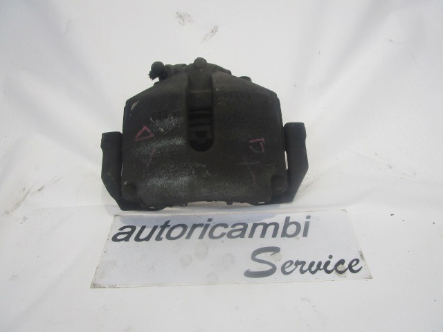 SPREDNJE DESNE ZAVORNE CELJUSTI  OEM N. 1K0615124E ORIGINAL REZERVNI DEL AUDI A3 MK2 8P 8PA 8P1 (2003 - 2008)DIESEL LETNIK 2006