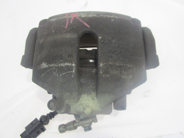 SPREDNJE LEVE ZAVORNE CELJUSTI  OEM N. 1K0615123E ORIGINAL REZERVNI DEL AUDI A3 MK2 8P 8PA 8P1 (2003 - 2008)DIESEL LETNIK 2006