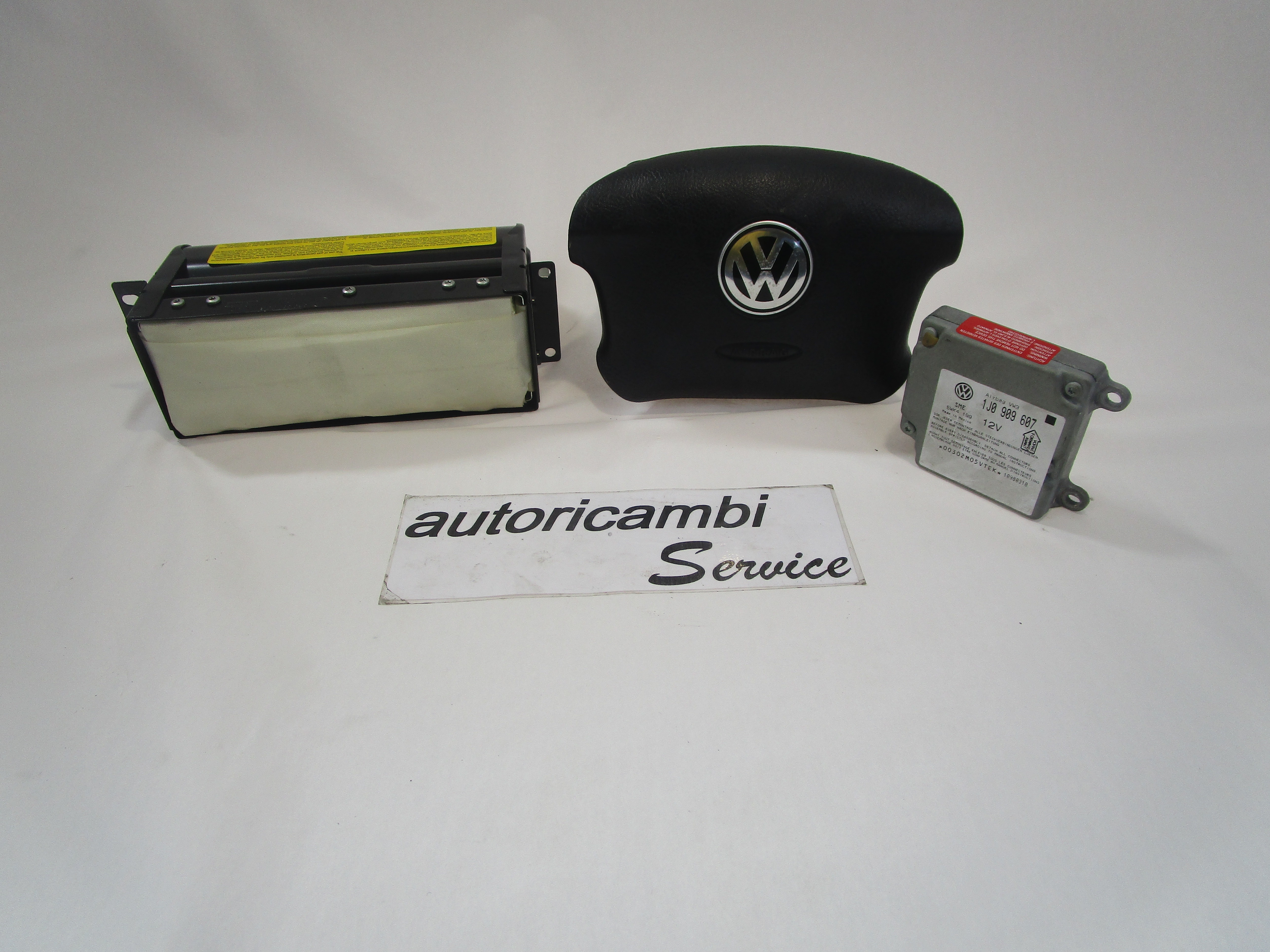 KIT AIRBAG KOMPLET OEM N. 5730 KIT AIRBAG COMPLETO ORIGINAL REZERVNI DEL VOLKSWAGEN PASSAT B5 3B2 3B5 BER/SW (08/1996 - 11/2000)DIESEL LETNIK 1998