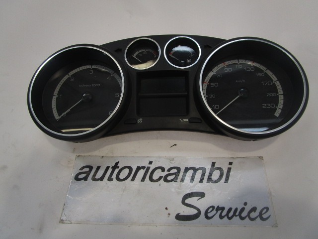 KILOMETER STEVEC OEM N. 9665107480 ORIGINAL REZERVNI DEL PEUGEOT 308 4A 4B 4C 4E 4H MK1 BER/SW/CC (2007 - 2013) DIESEL LETNIK 2008