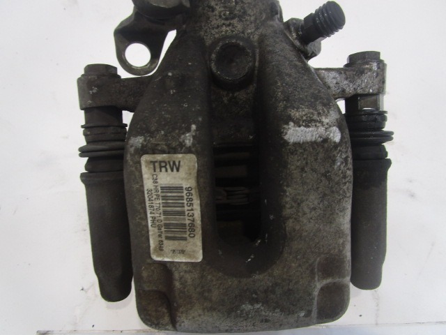 ZADNJE DESNE ZAVORNE CELJUSTI  OEM N. 9685137680 ORIGINAL REZERVNI DEL PEUGEOT 308 4A 4B 4C 4E 4H MK1 BER/SW/CC (2007 - 2013) DIESEL LETNIK 2008