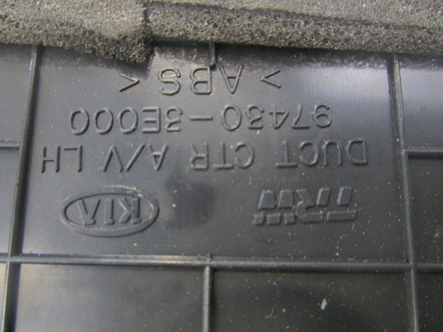 CENTRALNE PREZRACEVALNE SOBE  OEM N. 97430-3E000 ORIGINAL REZERVNI DEL KIA SORENTO JC MK1 (2002 - 2009) DIESEL LETNIK 2003