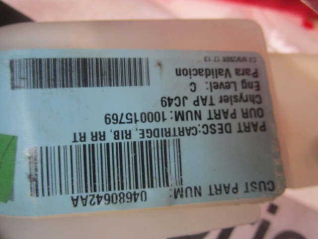 ZRACNA BLAZINA GLAVA DESNA OEM N. P52029350AC ORIGINAL REZERVNI DEL DODGE JOURNEY (2008 - 2011) DIESEL LETNIK 2008