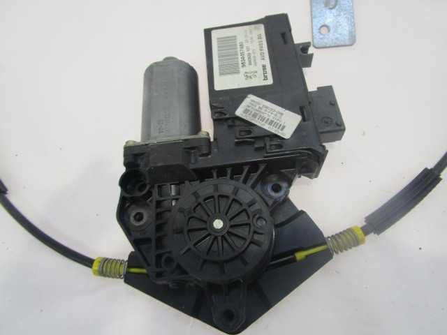 MEHANIZEM DVIGA SPREDNJIH STEKEL  OEM N. 9634457480 ORIGINAL REZERVNI DEL PEUGEOT 307 3A/B/C/E/H BER/SW/CABRIO (2001 - 2009) DIESEL LETNIK 2005