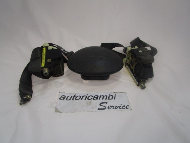 KIT AIRBAG KOMPLET OEM N. KIT AIRBAG COMPLETO 1252 ORIGINAL REZERVNI DEL FIAT PUNTO 188 188AX MK2 (1999 - 2003) BENZINA LETNIK 2003