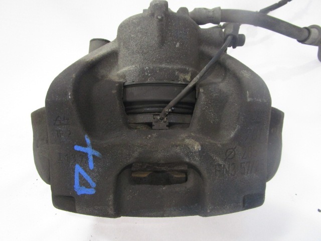 SPREDNJE LEVE ZAVORNE CELJUSTI  OEM N. 77363628 ORIGINAL REZERVNI DEL FIAT CROMA 194 MK2 R (11-2007 - 2010) DIESEL LETNIK 2008