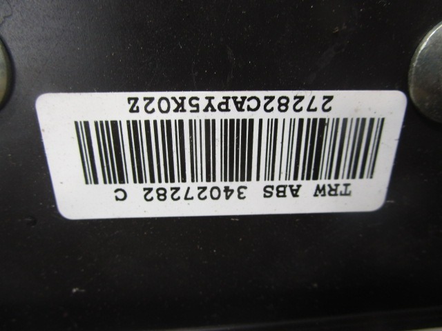 KIT AIRBAG KOMPLET OEM N. 18904 KIT AIRBAG COMPLETO ORIGINAL REZERVNI DEL FIAT CROMA 194 MK2 R (11-2007 - 2010) DIESEL LETNIK 2008