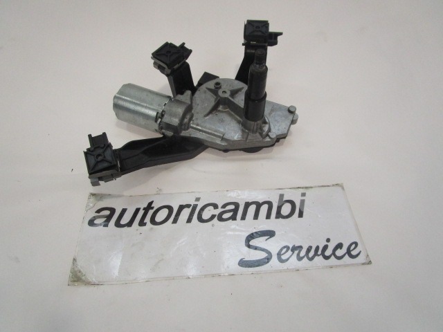 MOTORCEK ZADNJEGA BRISALCA OEM N. 390201813 ORIGINAL REZERVNI DEL PEUGEOT 207 / 207 CC R WA WC WD WK (05/2009 - 2015) DIESEL LETNIK 2010