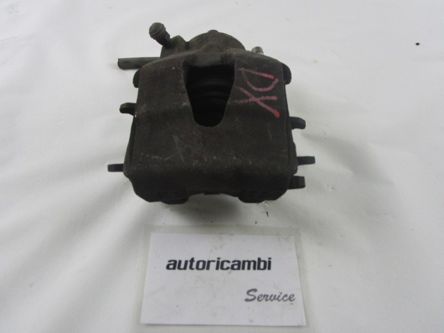 SPREDNJE DESNE ZAVORNE CELJUSTI  OEM N. 1K0615124E ORIGINAL REZERVNI DEL SEAT LEON 1P1 MK2 (2005 - 2012) DIESEL LETNIK 2008