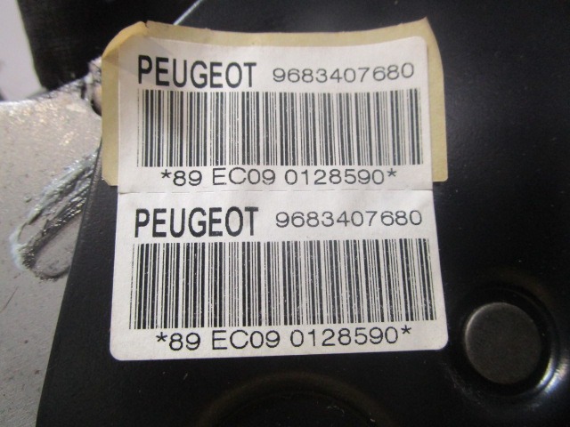 OEM N. 9683407680 ORIGINAL REZERVNI DEL PEUGEOT 207 / 207 CC WA WC WD WK (2006 - 05/2009) BENZINA LETNIK 2009