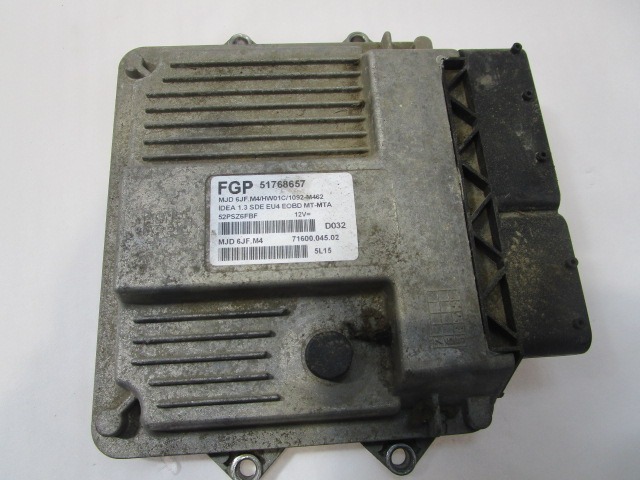 KOMPLET ODKLEPANJE IN VZIG  OEM N. 18251 KIT ACCENSIONE AVVIAMENTO ORIGINAL REZERVNI DEL LANCIA MUSA 350 (2004 - 2007) DIESEL LETNIK 2006