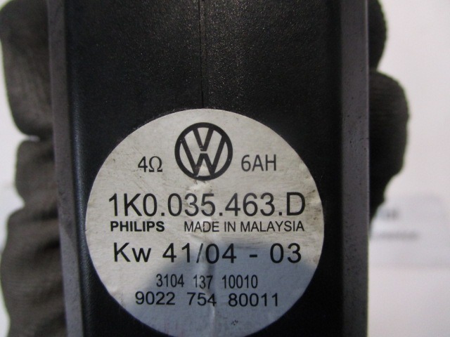 ZVOCNIKI OEM N. 1K0035463D ORIGINAL REZERVNI DEL VOLKSWAGEN GOLF V 1K1 1K5 MK5 BER/SW (02/2004-11/2008) DIESEL LETNIK 2005