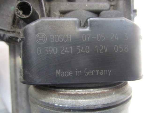 MOTORCEK PREDNJIH BRISALCEV OEM N. 3397020769 9650380780 0390241540 ORIGINAL REZERVNI DEL PEUGEOT 207 / 207 CC R WA WC WD WK (05/2009 - 2015) BENZINA/GPL LETNIK 2009