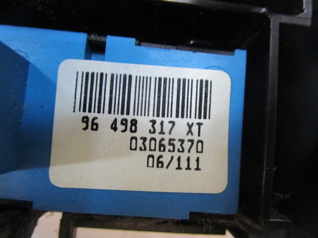 NADZOR KLIMATSKE NAPRAVE OEM N. 96573328ZD 96498317XT 96498322XT ORIGINAL REZERVNI DEL CITROEN C6 TD (2005 - 2012)DIESEL LETNIK 2008