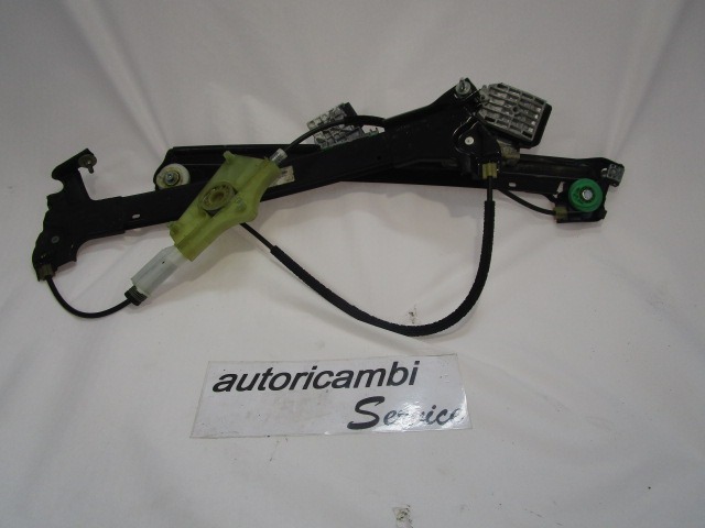 MEHANIZEM VETROBRANSKEGA STEKLA PREDNJIH VRAT OEM N. 9650386080 ORIGINAL REZERVNI DEL CITROEN C6 TD (2005 - 2012)DIESEL LETNIK 2008