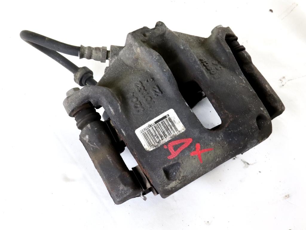 SPREDNJE DESNE ZAVORNE CELJUSTI  OEM N. 9683840180 ORIGINAL REZERVNI DEL CITROEN C3 MK2 SC (2009 - 2016) BENZINA/GPL LETNIK 2012