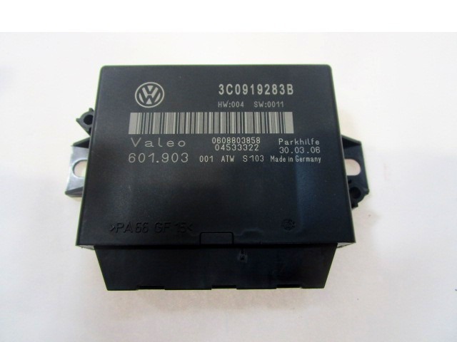 ECU PARKIRNI SENZORJI OEM N. 3C0919283B ORIGINAL REZERVNI DEL VOLKSWAGEN PASSAT B6 3C2 3C5 BER/SW (2005 - 09/2010)  DIESEL LETNIK 2006